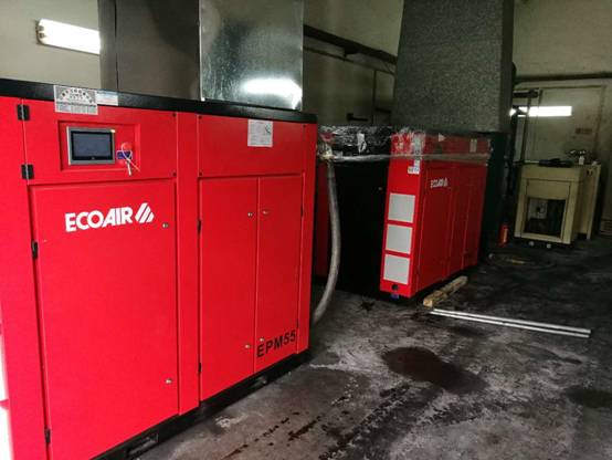 艾高永磁空壓機節能明顯，服務優質，響應及時